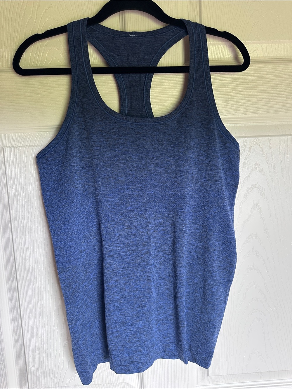lululemon athletica Heathered Navy Racerback Tank